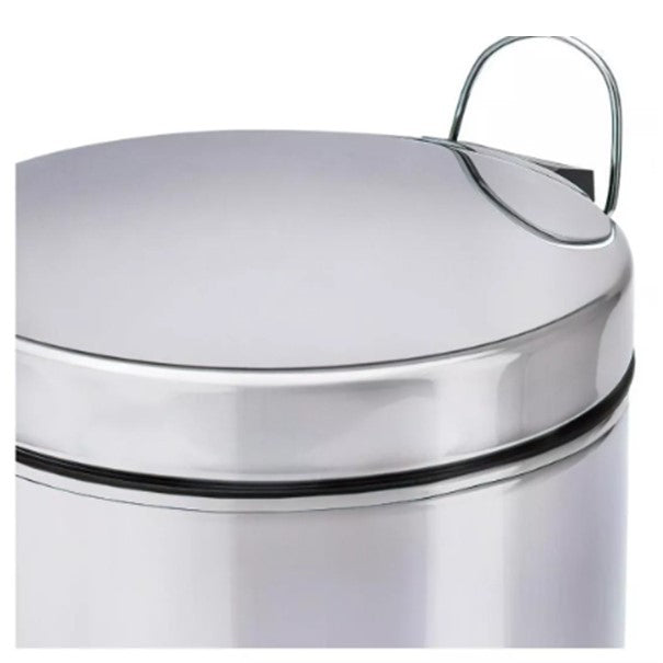 Lixeira de Aço e Inox - 5 litros