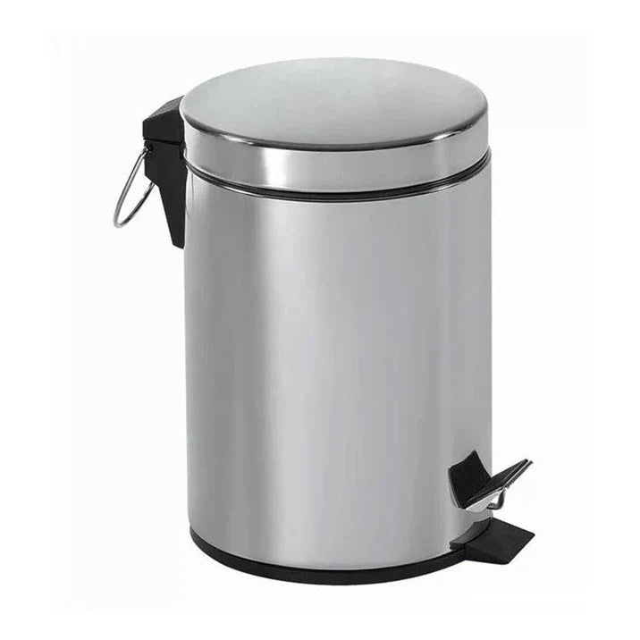 Lixeira de Aço e Inox - 5 litros