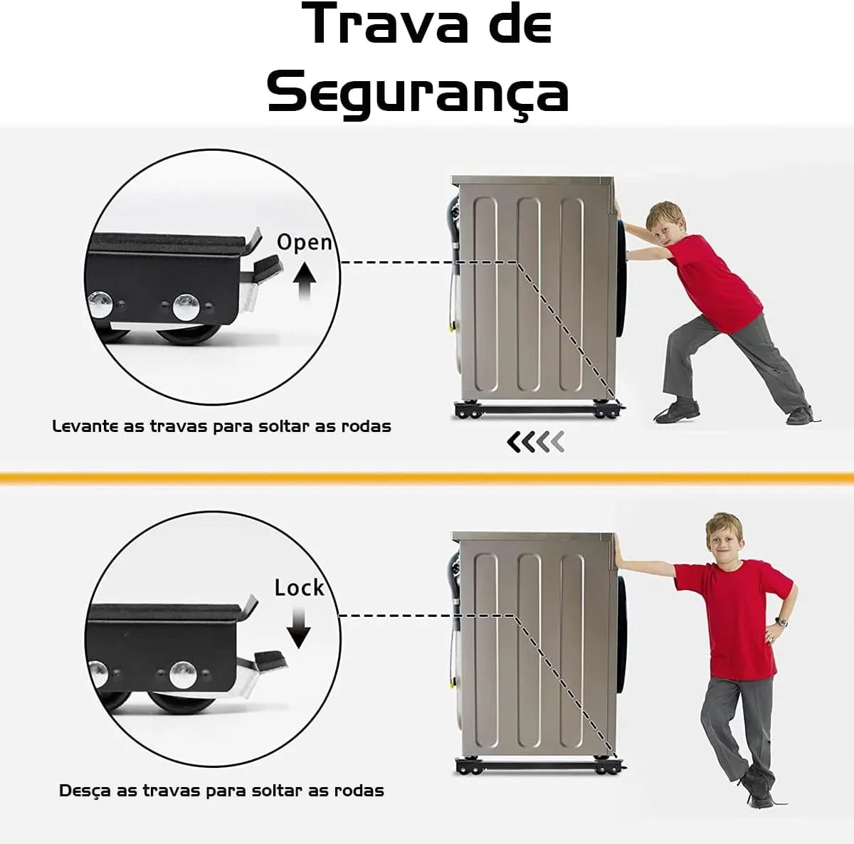 EasyMove™ Suporte para Eletrodoméstico