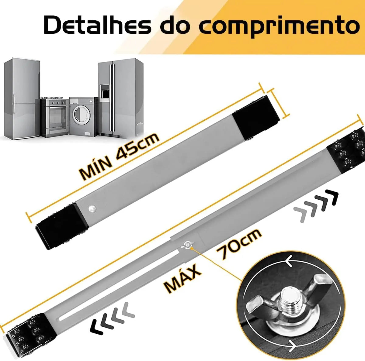 EasyMove™ Suporte para Eletrodoméstico