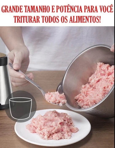 Triturador e Moedor de Alimentos