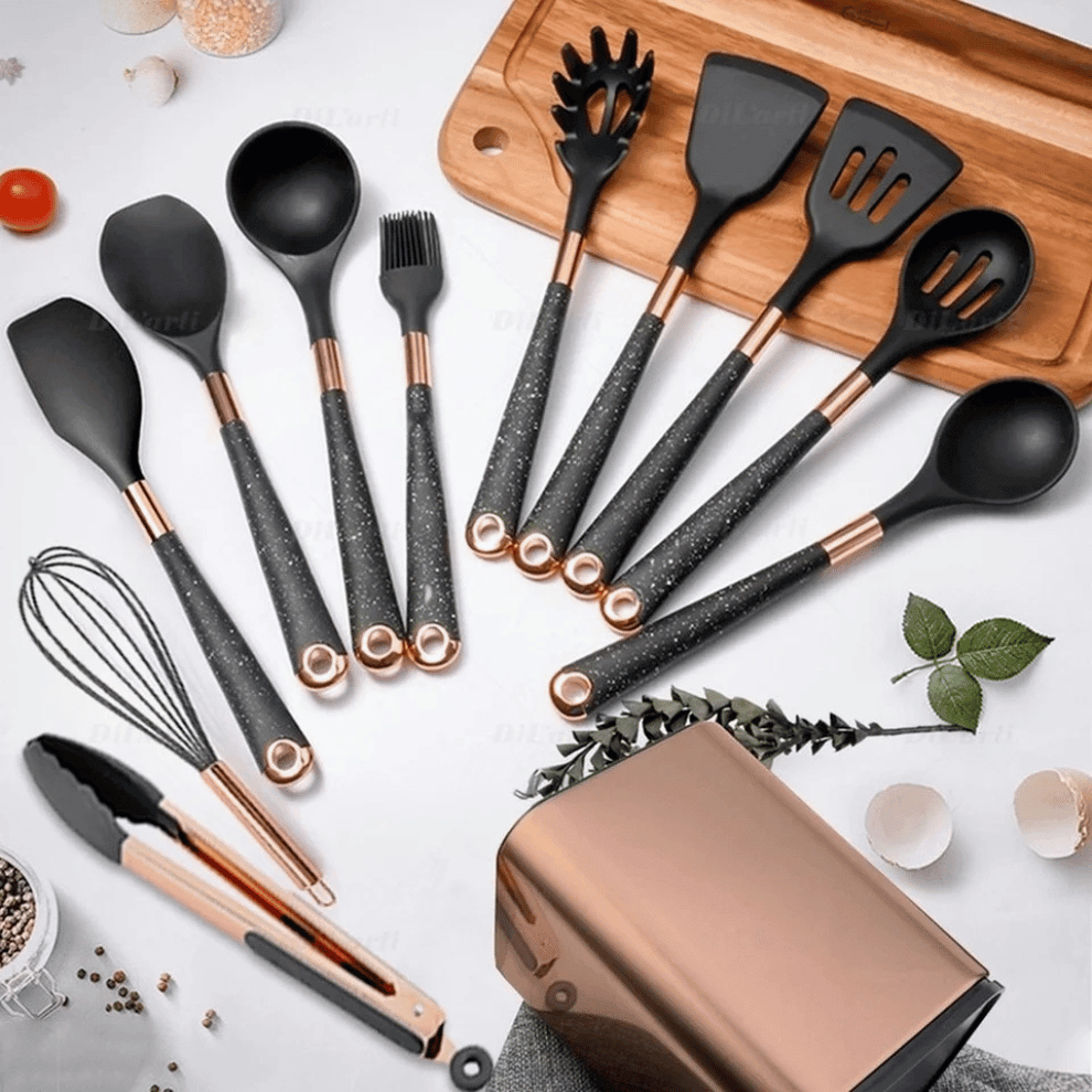 Utensílios de Cozinha 12 Peças GoldMaster