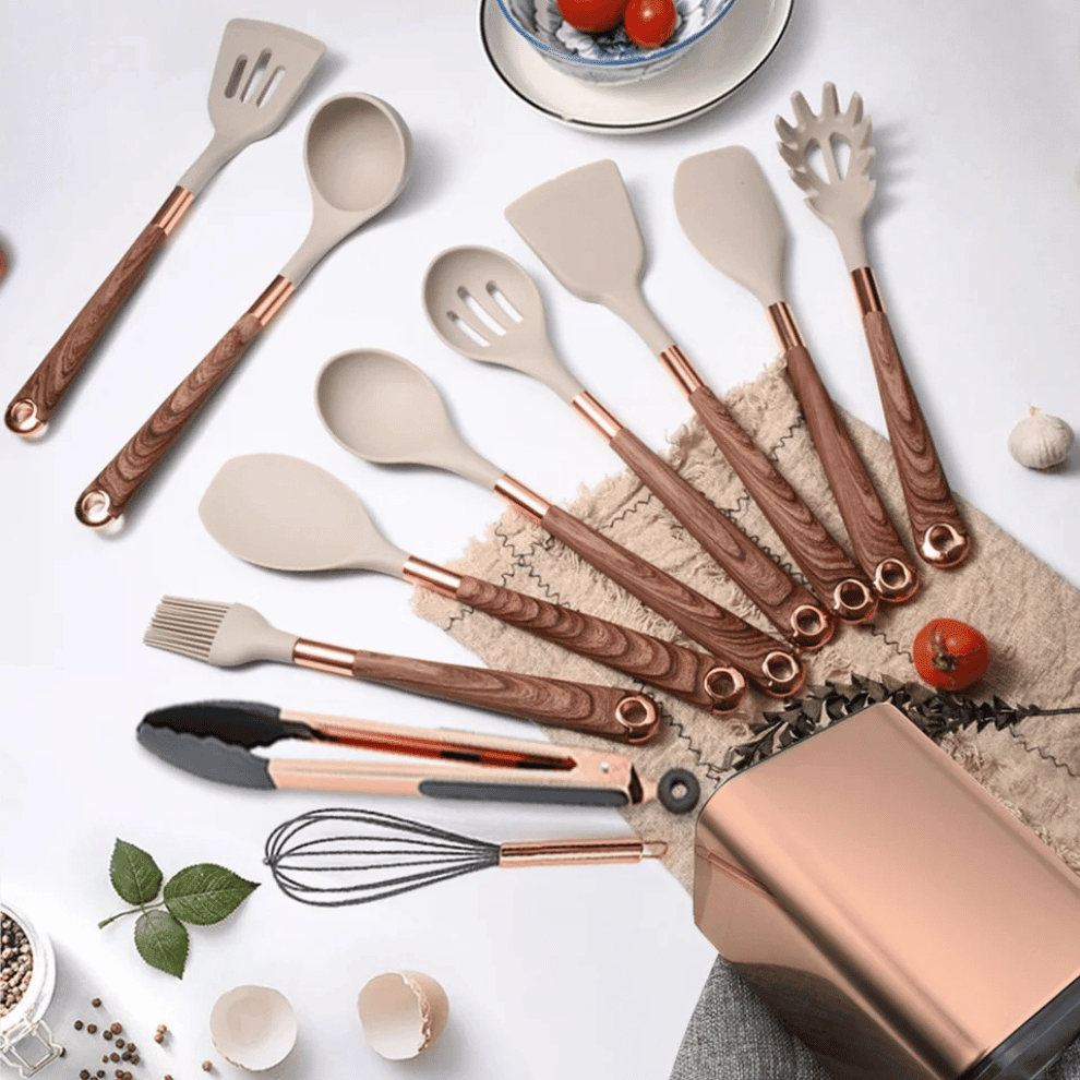 Utensílios de Cozinha 12 Peças GoldMaster