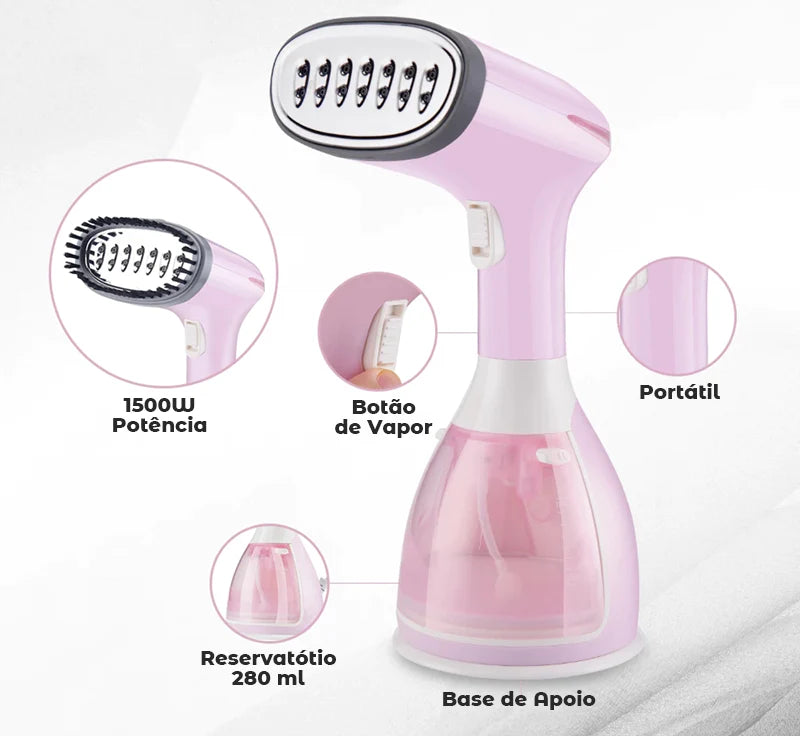 Vaporizador / Passador de Roupas Portátil - Bivolt